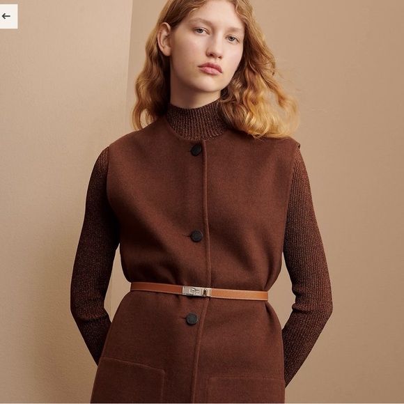 *NWT* HERMES Kelly 18 Belt - Gold on gold - Picture 2 of 9